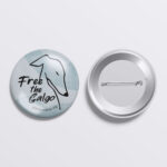 Chapa "Free the galgo" - Imagen 2