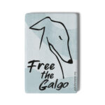 Imán "Free the Galgo"