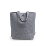 Tote bag Fieltro reciclado 390gr "LOBO VIVO" - Imagen 2